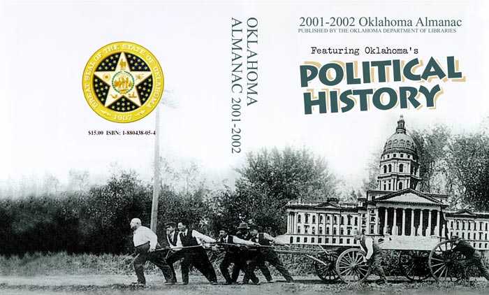 photograph of the 2001-2002 Oklahoma Almanac cover