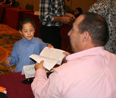 photograph of book signing