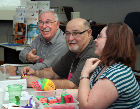 photograph of Open Minds trainers