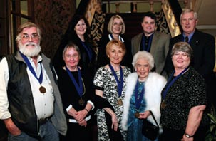 photo of all the 2004 Book Award Winners