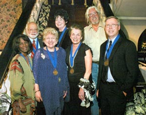 photo of the 2005 Book Award winners