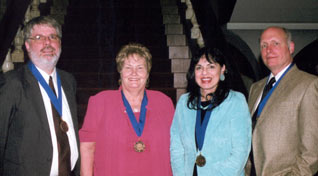 photo of several award-winners