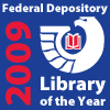 click here to find out about award for 2009 Federal Depository Library of the Year